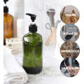 100 ml Airless Lotion Cream Pomp fles Zwarte plastic fles met lotionpomp voor handwas
